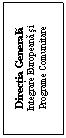Text Box: Directia Generala
Integrare Europeana si Programe Comunitare
